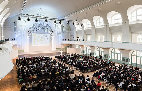 Großer Saal, KONGRESSHALLE am Zoo Leipzig, Leipziger Messe GmbH Großer Saal, KONGRESSHALLE am Zoo Leipzig, Leipziger Messe GmbH